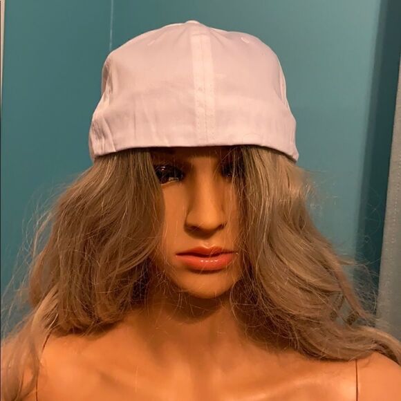 NIP Rowdy Ralphy Ball Cap w/ puking guy White L/XL - Picture 6 of 7